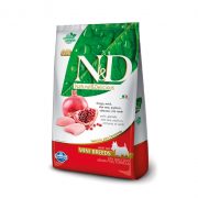 N&D Canino Adulto Mini Breed Pollo y Granada 2.5 Kg