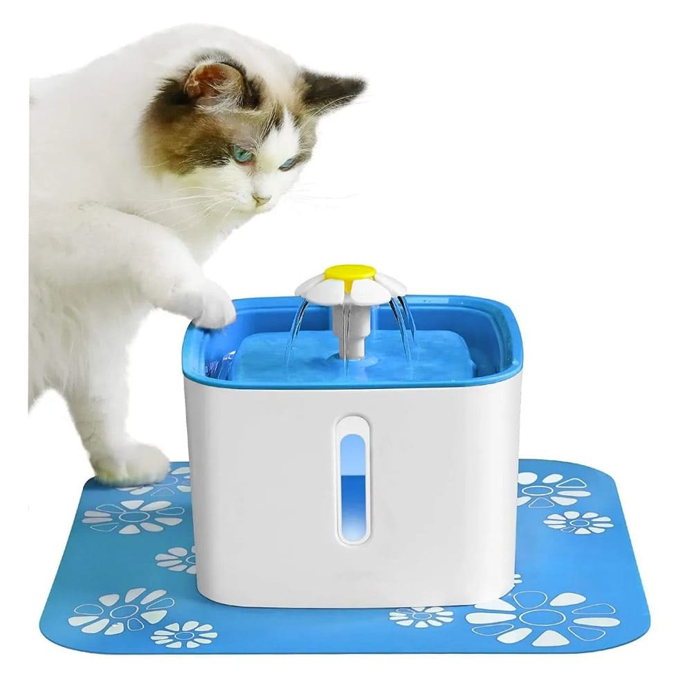 Fuente Agua Flor Bebedero Para Gatos y Perros - Arcapet