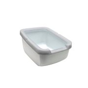 Baño Grande Catit Borde Grueso Gris Claro