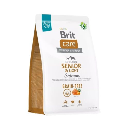 Brit Care Dog Grain-Free Senior & Light Salmon 3 Kg