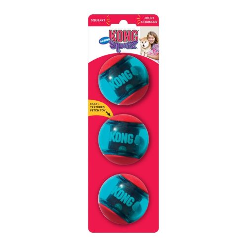 Kong Squeezz Action Pelota Roja 3x Talla M