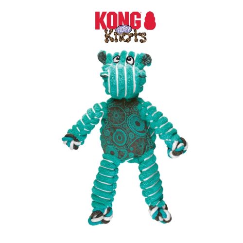 Kong Floppy Knots Hippo Talla M/L